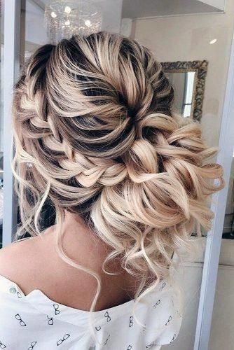 Boho Inspired Unique And Creative Wedding Hairstyles ★ creative unique wedding hairstyles messy braided updo braidinglife via instagram #braidedupdolonghair Hairstyles Cornrows, Unique Wedding Hairstyles, Braided Prom Hair, Best Wedding Hairstyles, Prom Hairstyles For Long Hair, Wedding Hair Inspiration, Penteado Cabelo Curto, Braided Updo, Wedding Hairstyles For Long Hair