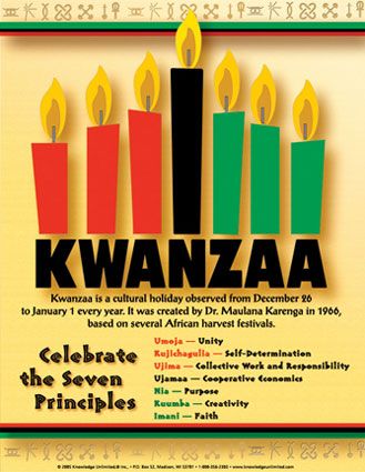 Kwanzaa Forgotten Holiday? Seven Principles Of Kwanzaa, Kwanzaa Crafts, Kwanzaa Activities, Kwanzaa Principles, Happy Kwanzaa, December Holidays, African American Culture, Holidays Around The World, Cultural Celebration