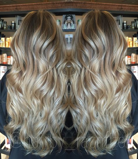 Gorgeous blonde stretched root balayage with beach waves. Hair by Rachel Fife @ Sara Fraraccio Salon in Akron, Ohio Root Balayage, Beach Waves Hair, Waves Hair, Akron Ohio, Hair Colours, Beach Waves, Hair Colors, Hair Ideas, Balayage