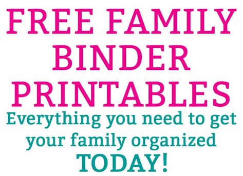 Iep Binder For Parents Free, Family Binder Free Printables, Organization Worksheets, Home Organization Printables, Family Binder Printables, Iep Binder, Free Monthly Planner, Iep Organization, Special Education Behavior