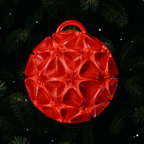 STL file Fancy Resin 3D Printed Christmas Ornament - Sucker 🎄 ・Model to download and 3D print・Cults 3d Printing Christmas, Geeky Christmas, Photo Bubbles, 3d Printed Christmas, Christmas Tree Bulbs, Bubble Christmas, Tree Support, 3d Christmas Tree, Photo Window