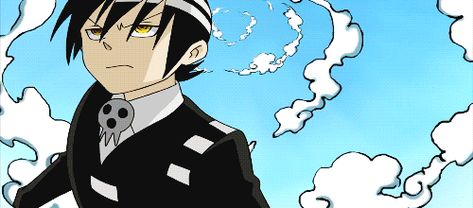 Soul Eater Gif, Liz Thompson, Soul Eater Kid, Kids Banner, Tenor Gif, Soul Eater Manga, Anime Decor, Banner Gif, Soul Eater