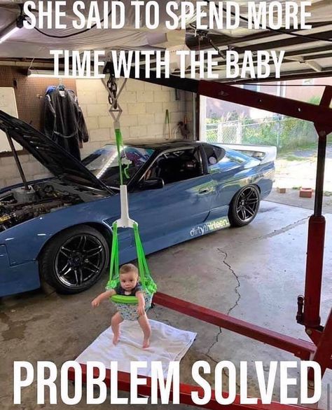 #cars #memes #mechanic #funny #baby Country Saying Shirts, Sassy Shirts, Car Memes, Country Quotes, Sister Tshirts, Problem Solved, Funny Dad Shirts, Dad Baby, Dad Humor