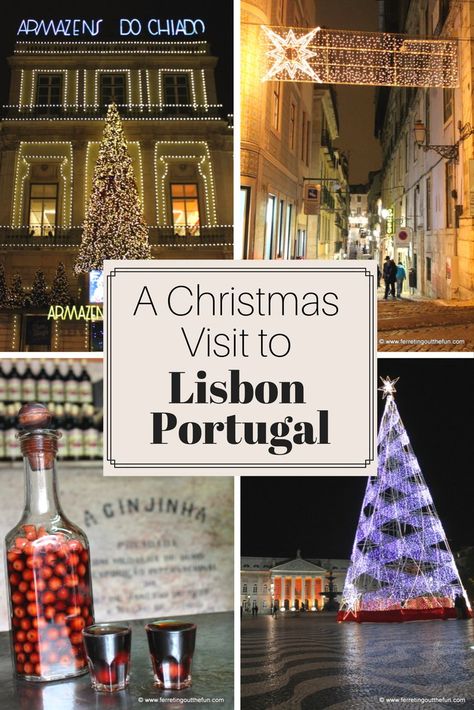 A guide to celebrating #Christmas in #Lisbon #Portugal // #traveltips #europe #christmasmarket #holiday #travel Lisbon Christmas, Europe Christmas, European Christmas, Portugal Travel Guide, Lisbon Travel, Merry And Bright Christmas, Europe Itineraries, Visit Portugal, Backpacking Europe