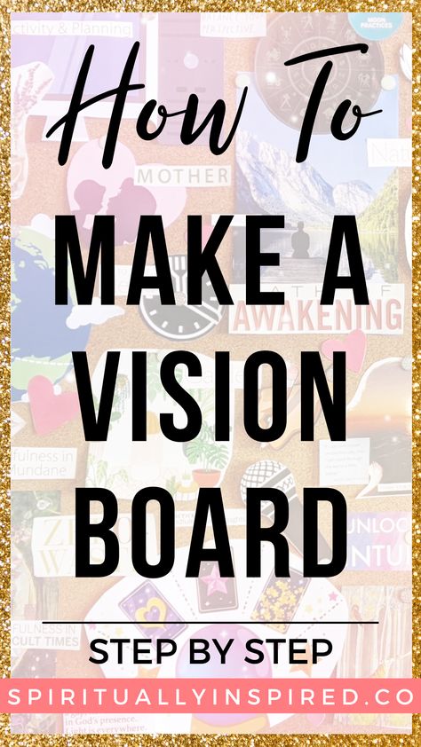 Vision Boards for Beginners - Spiritually Inspired Board Ideas For School, Make A Vision Board, Achievement Unlocked, Vision Board Diy, Spiritual Stories, Vision Board Ideas, Cold Medicine, Losing 40 Pounds, Making A Vision Board