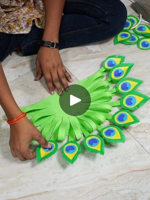 Home decor diy _ 3d Peacock craft | Home decor diy _ 3d Peacock craft #peacock #diy #crafts #decor | By Click For CraftFacebook Peacock Paper Craft, Peacock Crafts, Decoration For Ganpati, Diwali Craft, 3d Paper Crafts, 3d Paper, Diwali, Home Crafts, Diy Decor