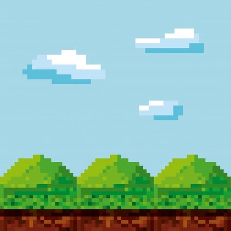 Pixel Art Video, Video Game Backgrounds, Retro Games Wallpaper, Pixel Art Background, 8bit Art, Pixel Design, Pixel Games, Game Themes, Pixel Art Design