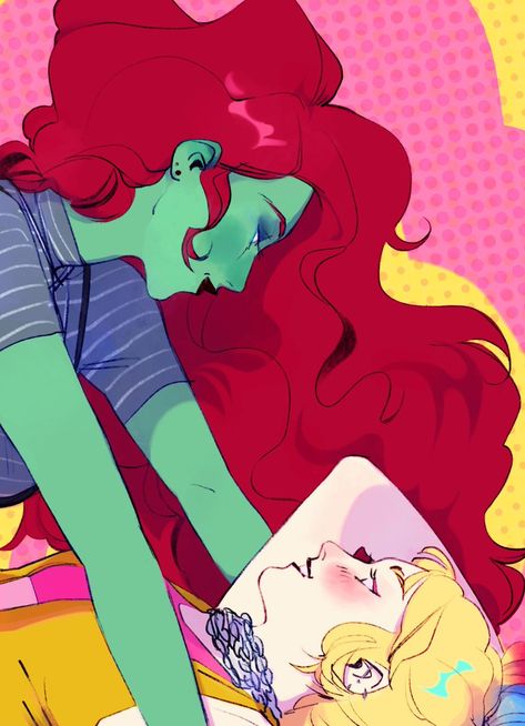 Gotham Girls, Harley Quinn Comic, Lesbian Art, Harley Quinn Art, Dc Memes, Arte Sketchbook, Poison Ivy, Gay Art, Gotham City