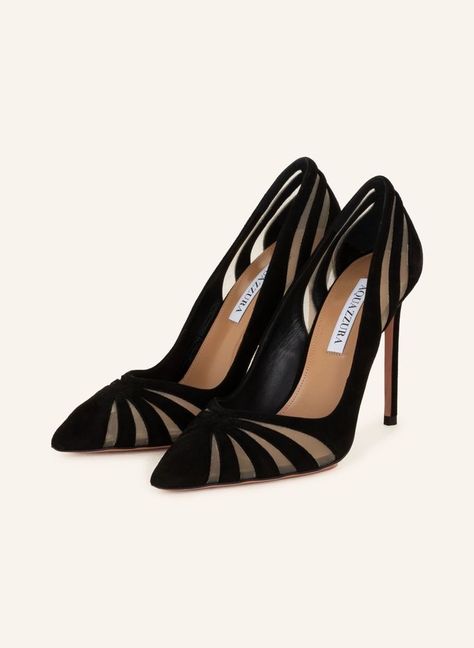 Aquazurra Heels, Elegant Shoes Heels, Aquazzura Heels, Aquazzura Shoes, Women In Black, All About Shoes, Elegant Shoes, Closet Fashion, Dream Shoes