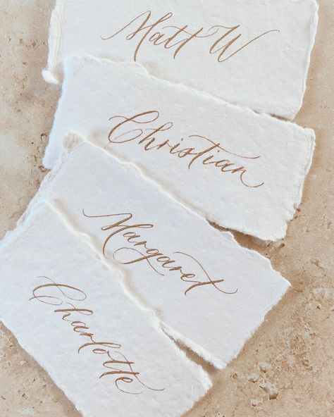 Oh Blythe Design | Wedding & Event Stationery (@ohblythedesign) • Instagram photos and videos Handmade Paper Place Cards, Event Stationery, Fall Wedding Color Palette, Autumnal Wedding, Paper Place, Fall Wedding Colors, Wedding Calligraphy, Wedding Place Cards, Design Wedding