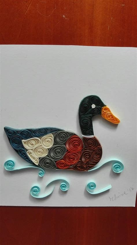 Quilling Birds, Quilling Images, Quilling Design, Quilling Comb, Aesthetic Paper, Diy Quilling Crafts, Neli Quilling, Quilling Animals, Origami And Quilling