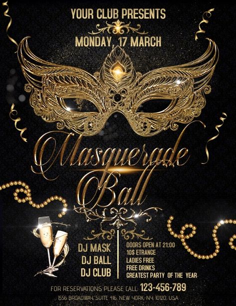 122,190  Free Templates for 'Printable card masquerade' Masquerade Party Invitations Template, Masquerade Party Invite, Masquerade Ball Poster, Masquerade Graphic Design, Prom Ticket Design, Masquerade Poster, Moonlight Masquerade, Band Merch Ideas, Masquerade Aesthetic