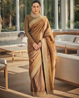 Karishma Kapoor Saree, Ambani Wedding, Radhika Merchant, Anant Ambani, Karishma Kapoor, Designer Sarees Wedding, Karisma Kapoor, Sarees Wedding, Designer Sarees