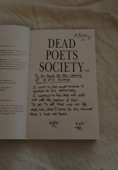 Dead Poets Society Book, Dead Poets Society Quotes, Dead Poet Society, Dead Poets Society Aesthetic, Taylor Album, Society Quotes, Oh Captain My Captain, To Be Read, Unread Books