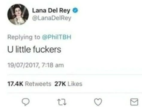 Lana Del Rey Tweets, Lana Del Rey Wallpapers, Lana Quotes, Ivana Core, Lana Coquette, Lana Del Rey Ride, Lana Del Rey Memes, Love Lana Del Rey, My Tummy Hurts