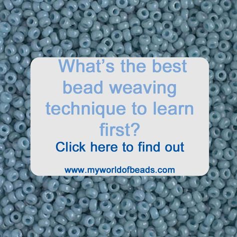 Basic Beading Techniques and Tips - My World of Beads How To Bead Weave, Basic Beading Techniques, Beading Techniques How To Make, Bead Weaving For Beginners, Kumihimo Bracelets Diy, Safety Pin Crafts, Pin Crafts, Beadwork Tutorial, Kumihimo Bracelets