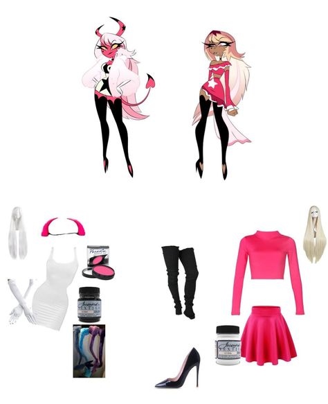 Helluva Boss Costume, Demon Form, Verosika Mayday, Black Leg Warmers, Costume Guide, Easy Cosplay, Fnaf Cosplay, Closet Cosplay, Sally Face Game