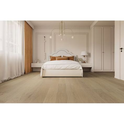 Villa Barcelona European White Oak Goya 7-1/2 in. Wide x 9/16 in. Thick x Varying Length Engineered TnG Hardwood Flooring (23.32-sq ft) in the Hardwood Flooring department at Lowes.com New Hardwood Floors, Oak Engineered Hardwood, French Oak Flooring, Engineered Hardwood Flooring, Tongue And Groove, French Oak, Wide Plank, Hardwood Flooring, Engineered Hardwood