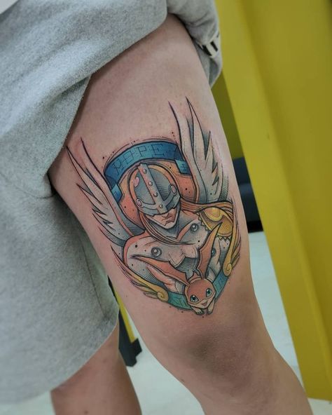 Pin em Tatuajes Digimon Tattoo, Tatto Sleeve, Hope Tattoo, Best Tattoo Ever, Anime Tattoo, Sleeves Ideas, Digimon Adventure, Dragon Ball Artwork, Disney Tattoos