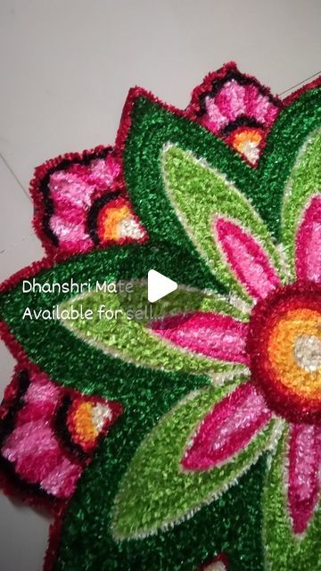 Mat Rangoli Designs, Rangoli Mat Designs, Easy Mandala, Easy Mandala Drawing, Rangoli Art, Mat Design, Rangoli Ideas, Simple Mandala, Flowers Decoration