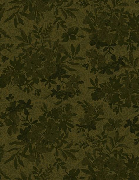 Victorian Wallpaper, Fabric Textures, A Wallpaper, Wallpaper Pattern, Dark Floral, Timeless Treasures, Green Aesthetic, Background Wallpaper, Aesthetic Backgrounds