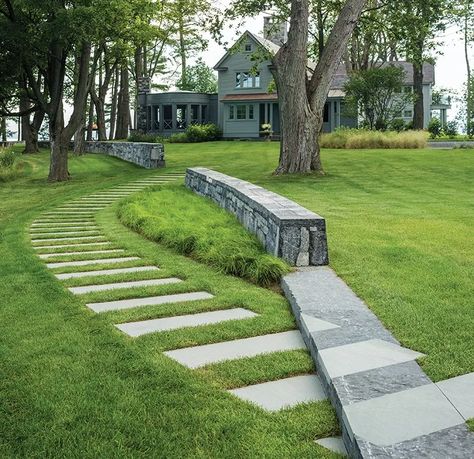 EDITORIAL DISCRETION | Landscape Architecture Magazine Landscape Architecture Magazine, Limelight Hydrangea, Screen House, Farmhouse Landscaping, Lake Champlain, New England Homes, Traditional Building, House And Home Magazine, Balcony Garden