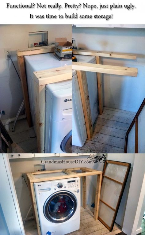 Lg Washer And Dryer, Laundry Room Storage Shelves, Small Laundry Room Organization, Room Storage Diy, Laundry Room Closet, Laundry Room Shelves, Beach Necessities, Laundry Room Remodel, Laundry Closet