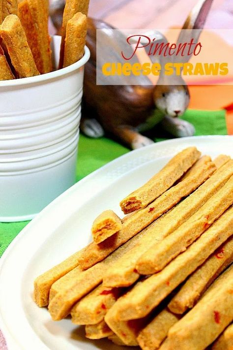 Pimento Cheese Straws Recipe - Kudos Kitchen by Renee Cheese Straws Recipe, Classic Appetizers, Cheese Straws, Ideal Protein, Pimento Cheese, Cheese Sticks, Fruit Tray, Cheese Ball, Small Bites