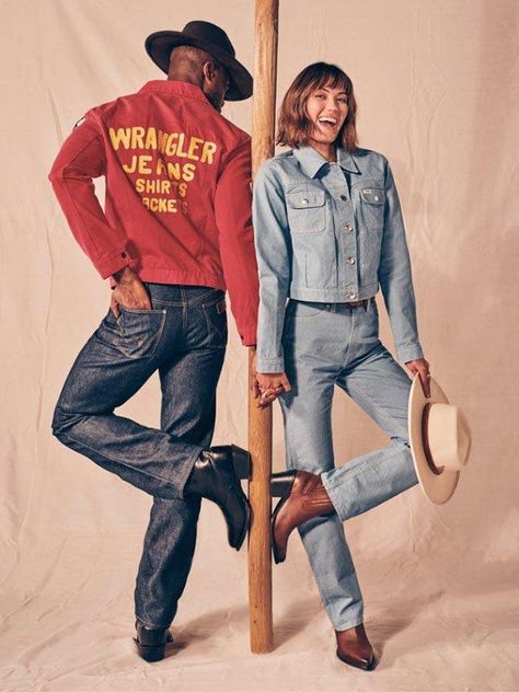 Wrangler Cowboy Cut, High Rise Bootcut Jeans, Western Women, Outdoor Pants, Striped Jeans, Printed Jeans, Down South, Wrangler Jeans, Cargo Pant