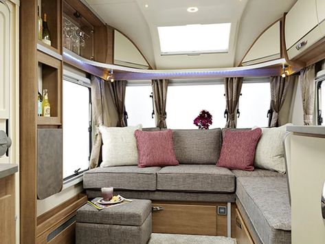 Touring Caravan Hacks, Touring Caravan Interior Ideas, Touring Caravan Makeover, Caravan Upholstery, Caravan Interior Makeover, Caravan Hacks, Boat Seat Covers, Camper Cushions, Caravan Living