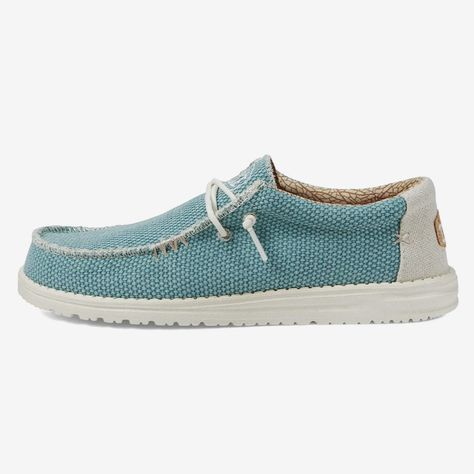 Wally Braid Teal New With Tags And Box. Hay Dudes, Shoe List, Hey Dude Shoes, How To Stretch Shoes, Hey Dudes, Light Weight Shoes, Hey Dude, Black Loafers, Casual Loafers