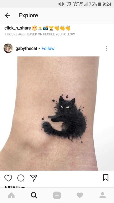 Fluffy Black Cat, Penguin Tattoo, Back Of Arm Tattoo, Iris Tattoo, Batman Tattoo, Black Cat Tattoos, Back Piece Tattoo, Back Of Neck Tattoo, Wonderland Tattoo