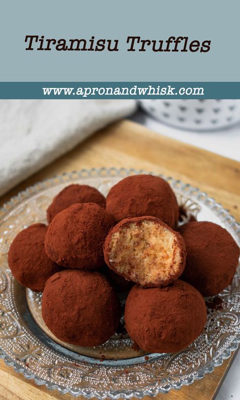 Tiramisu Cake Pops, Gluten Free Xmas Baking, Tiramisu Balls Recipe, Tiramisu Bites, Authentic Tiramisu, Maltese Recipes, Xmas Baking, Dessert Truffles, Tiramisu Dessert