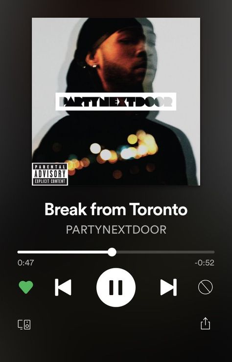 Break From Toronto Aesthetic, Break From Toronto Partynextdoor, Partynextdoor Lyrics, Partynextdoor Aesthetic, Partynextdoor Songs, Break From Toronto, Partynextdoor Instagram, Partynextdoor Album, Party Next Door