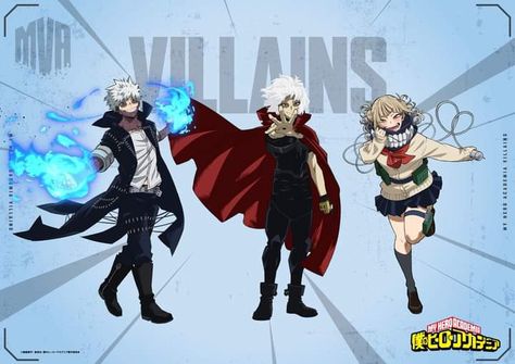 My Hero Academia (Boku no Hero Academia) #S7 League Of Villains, Charlotte Anime, Boy Cat, Hero World, Anime Villians, Tomura Shigaraki, New Character, Character Profile, My Hero Academia Memes