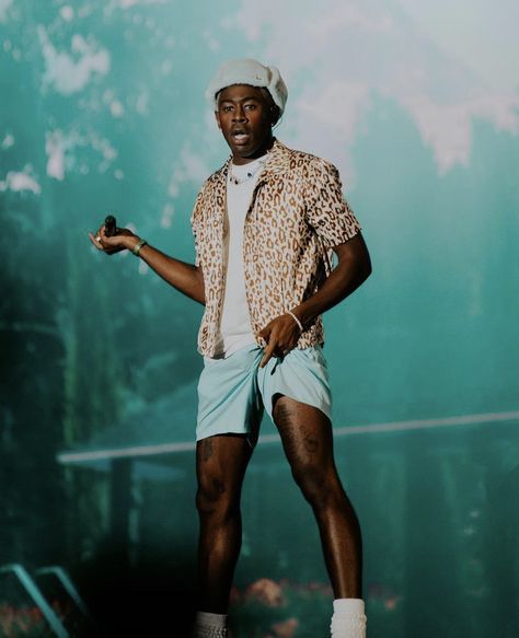 #tylerthecreator Tyler The Creator Summer, Tyler Style, Tyler The Creator Outfits, Tyler The Creator Wallpaper, Ny Outfits, Gap Teeth, Goofy Pictures, T Baby, Men Stylish Dress