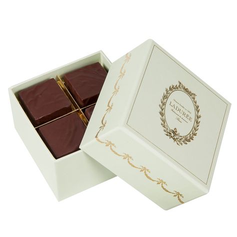 Coffret Praline - Box of 12 by Ladurée Paris - Goldbelly Paris Local, Praline Chocolate, Laduree Paris, Hazelnut Praline, Macaron Cookies, Gourmet Food Gifts, French Bakery, Airtight Containers, French Macarons