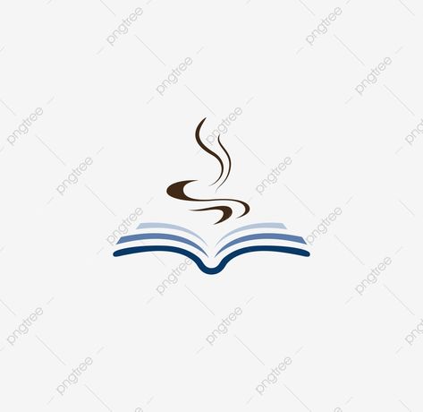 Cafe Shop Logo, Coffee Bookstore, Minimalist Coffee Shop, Cafe Icon, Coffee Shop Logo Design, Book Coffee, Logo Youtube, Minimalist Coffee, Logo Coffee