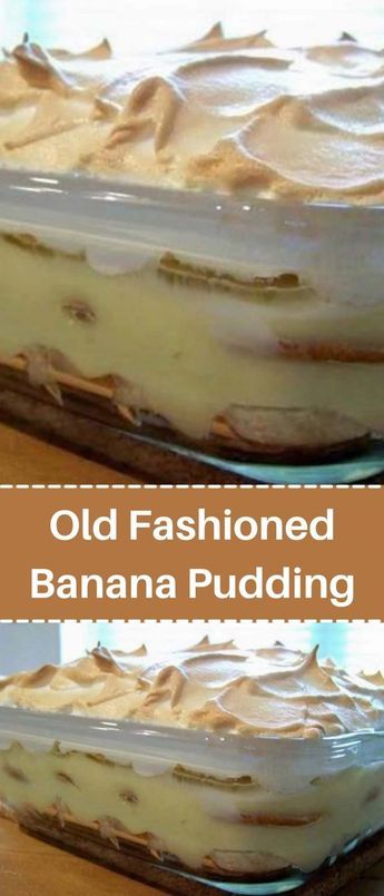 Savor the nostalgia of Old Fashioned Banana Pudding. This classic dessert features layers of creamy pudding, fresh bananas, and vanilla wafers, making it a timeless and comforting treat. #BananaPudding #ClassicDesserts #ComfortFood Banana Pudding Old Fashioned, Pudding Recipes Homemade, Banana Pudding From Scratch, Old Fashioned Banana Pudding, Homemade Banana Pudding Recipe, Keto Pudding, Banana Pudding Desserts, Easy Banana Pudding, Southern Banana Pudding