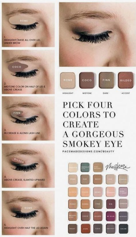 Maskcara Makeup, Blue Eyeshadow Looks, Cute Eyeshadow Looks, Eyeshadow For Blue Eyes, Maskcara Beauty, Makeup Step By Step, Pink Eyeshadow, Blue Eyeshadow, Smokey Eyes