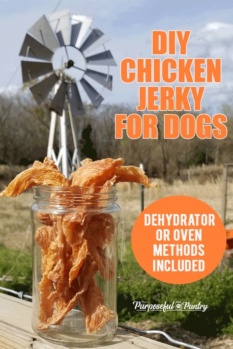 Dehydrating Chicken, Dehydrate Chicken, Chicken Jerky For Dogs, Dehydrator Dog Treats, Jerky Recipes Dehydrator, Jerky For Dogs, Dehydrated Chicken, Chicken Dog Treats, Homemade Jerky