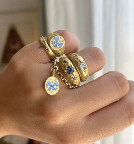 Cece Jewellery, Rococo Jewelry, Etsy Jewellery, Nautical Jewelry, Dope Jewelry, Funky Jewelry, Jewelry Lookbook, Set Sail, Rings Jewelry