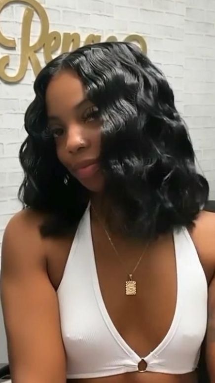 Hair Clip Unique, Frontal Wig Hairstyles, Crimped Hair, Quick Weave Hairstyles, Hair Affair, Dope Hairstyles, Hair Laid, Hair Life, Frontal Wig