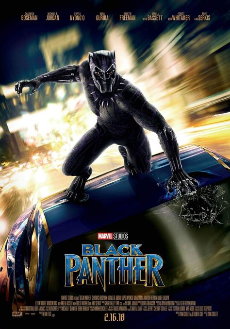 Black Panther Movie Poster........My Favorite Scene In The Movie. Black Panther Movie Poster, Black Panther Superhero, Film Black Panther, Black Panther Movie, Superhero Pictures, Black Panther Chadwick Boseman, Film Marvel, Full Mon, Marvel Movie Posters