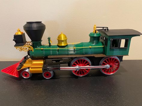 Makes for US Western locomotive 1_scale 1:32 by UTJTrain - Thingiverse Steam Engine Model, Train Model, Train Engines, Train Car, Steam Engine, Steam Locomotive, Thomas And Friends, Kids Watches, Toy Train