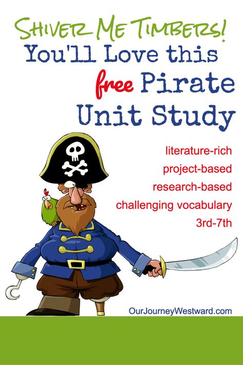 This quick pirate unit study will be tops on your student's list of favorites for the school year. It's full of literature and project-based learning ideas. Pirate Unit Study For Kids, Pirate Unit Study, Pirate Maths Activities, Pirate Unit, Pirate History, Pirate Activities, Infant Lesson Plans, Early Years Educator, Reading Themes