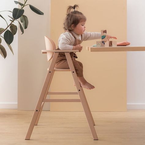 Hair Chair, Wood High Chairs, Modern High Chair, Convertible High Chair, Helper Tower, Scandi Nursery, Modern Dollhouse Furniture, Toddler Table, Furniture Design Chair