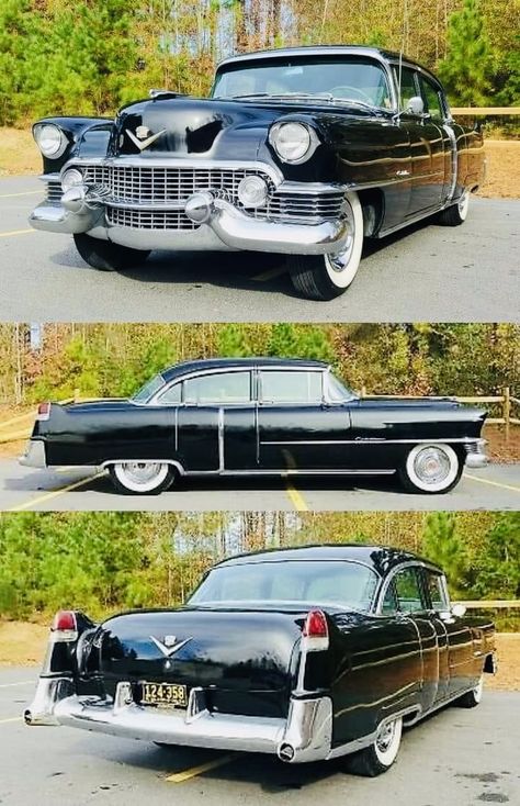 Black Cadillac, Cadillac Series 62, Classic Vans, V8 Engine, Classic American, Automotive Design, Automatic Transmission, Rolls Royce, Old Cars