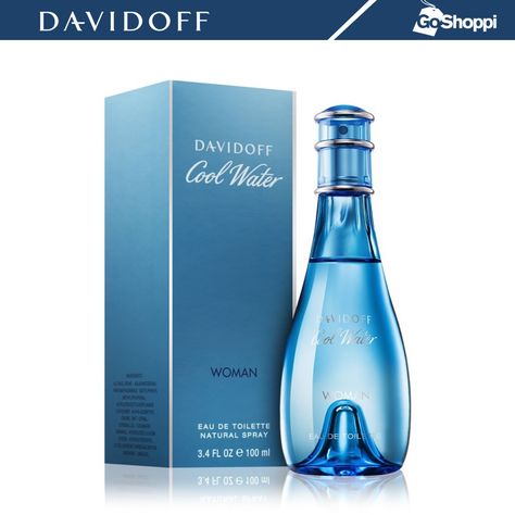 Not feeling florals? Check out Davidoff Cool Water Eau De Toilette. This earthy and aquatic fragrance includes a fresh blend of fruity, floral & sweet tones that emphasize your feminine side while keeping an air of mystery. Check it out at our online Vinlexe perfume store. #perfume #fragrances #fashion #beauty #uae #makeup #love #motivation #davidoff Water Woman, Davidoff Cool Water, Gucci Guilty, Perfume Store, Perfume And Cologne, Burberry Brit, Best Perfume, Perfume Brands, Fragrance Design