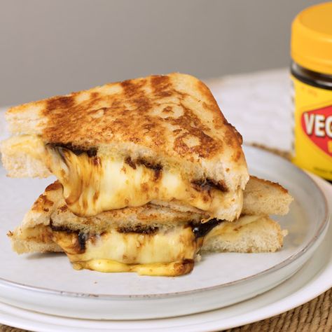 Vegemite Recipes, Cheese Toasties, Cheese Toastie, Cheese Toast, Global Recipes, White Bread, Slice Of Bread, Light Recipes, Cooking Time